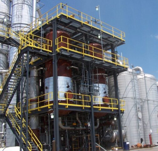 Structural steel fabrication